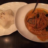 Red Curry at Plumeria in San Diego