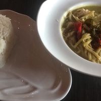 Green Curry at Plumeria in San Diego