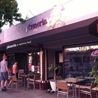 Outside at Plumeria in San Diego