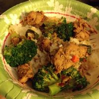 vegan Black Pepper 'chicken' (carry out) at Plumeria in San Diego