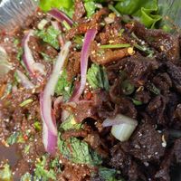 Duck Larb at Plumeria in San Diego