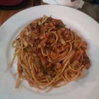 Veggie noodles at El Shamuskiao in Havana