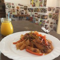 Cabbage rolls with Vegetables  at El Shamuskiao in Havana