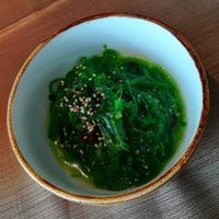 Alga wakame. at Found Sushi Restaurant in Vertemate Con Minoprio