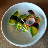 Nigiri vegano. at Found Sushi Restaurant in Vertemate Con Minoprio