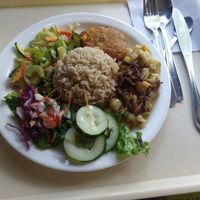 Meal of the day main plate at Formosa - Jerónimo Carrión in Quito
