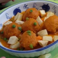 Albóndigas (vegetariano) at Galgala Vegetariano in Vigo
