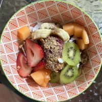 acai bowl!  at Rising Roost in Vieques