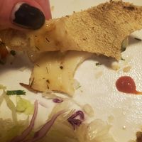 Melty vegan cheese at Gracias Madre in Puerto Villamil
