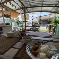View from inside  at Aob Aun Vegan in Koh Samui