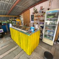 Changes being made at the restaurant. at Aob Aun Vegan in Koh Samui