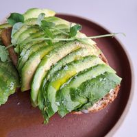 Avo toast at Ketilkaffi in Akureyri