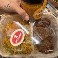 Falafel with bulgur    at So! Coffee in Bucharest