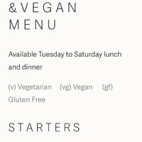 Website menu - created a positive expectation at Eric's in Huddersfield