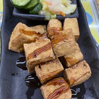 Fried tofu  at Modern Vegetarian in Taichung
