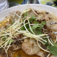 Chilli wontons  at Modern Vegetarian in Taichung