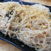 sesame noodles at Modern Vegetarian in Taichung