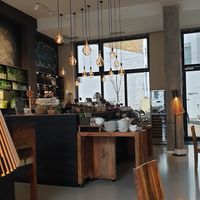 The buffet at Bistro Bardot in Berlin