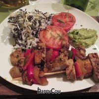 Seitan kebabs at Bistro Bardot in Berlin