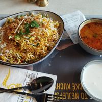 Veg biryani at Bombay Express - Atrium Flora in Prague