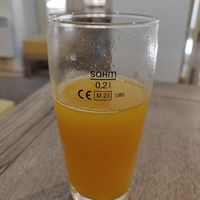 Mango Juice 🥤 at Bombay Express in Prague