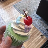 Shamrock shake  at Vegan East - 34th Ave S in Minneapolis