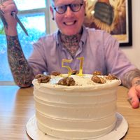 Carrot cake 🤤  at Vegan East - 34th Ave S in Minneapolis