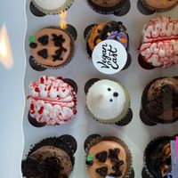 Halloween cupcakes! So cute!   at Vegan East - 34th Ave S in Minneapolis