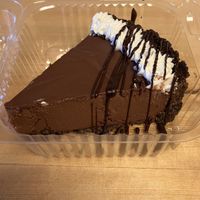 French Silk Pie. Happy International Pi Day! (March 14, a.k.a. 3.14)  at Vegan East - 34th Ave S in Minneapolis