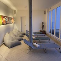 Roof top spa   at Almodovar Hotel in Berlin