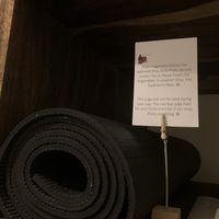 Yoga May to borrow during my stay! at Almodovar Hotel in Berlin