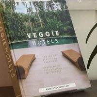 In lobby. I think I’ll sit on one of the cool chairs (next pic) tomorrow and plan my next zillion years of veggie trips! at Almodovar Hotel in Berlin