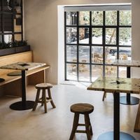 Upstairs   at Mistral Coffee House in Mallorca