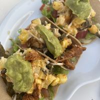 Vegan chorizo  at La Muñeca in Nazare