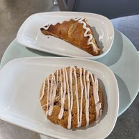 Vegan pastries   at Presta Coffee Roasters in Tucson