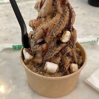 S’mores sundae w/ vanilla and chocolate swirl  at VACA'S in Chicago