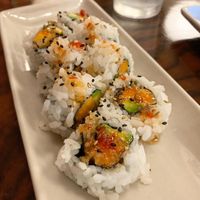 Their vegan sushi is bomb! at Aonami Sushi in Chico