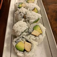 Smoked tofu roll was 👌🏽 at Aonami Sushi in Chico