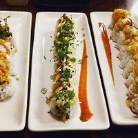 All vegan sushi at Aonami Sushi in Chico