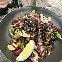 Black rice salad   at Panton Hill Hotel in Panton Hill