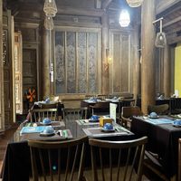 Inside seating area  at TRÚC THÔN in Thanh Hoa