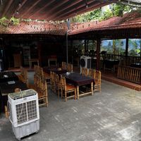 Outside seating area  at TRÚC THÔN in Thanh Hoa
