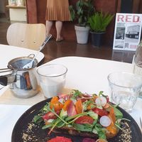 Walking in the forest (but with tomatoe instead of mushrooms) at Cafe Nerd in Gyeongju