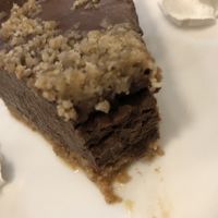 Dark Belgium chocolate vegan cake  at Annam Brahma in Jamaica