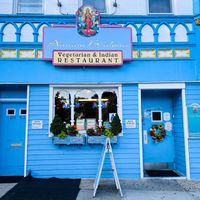 Outside of Annam Brahma at Annam Brahma in Jamaica