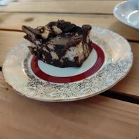 Vegan rocky road - mostly biscuit at The Island Cove Cafe in Benllech