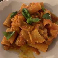 Pasta alla norma   at Pinzimonio in L Aquila