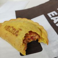 Empanadilla vegana de Heura at MAD - Good Mood Food - T4 in Madrid