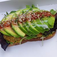 Martha vegan toast at Vica in Verona