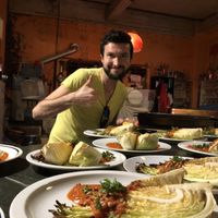patryck the chef!  at Maastricht goes Vegan in Maastricht